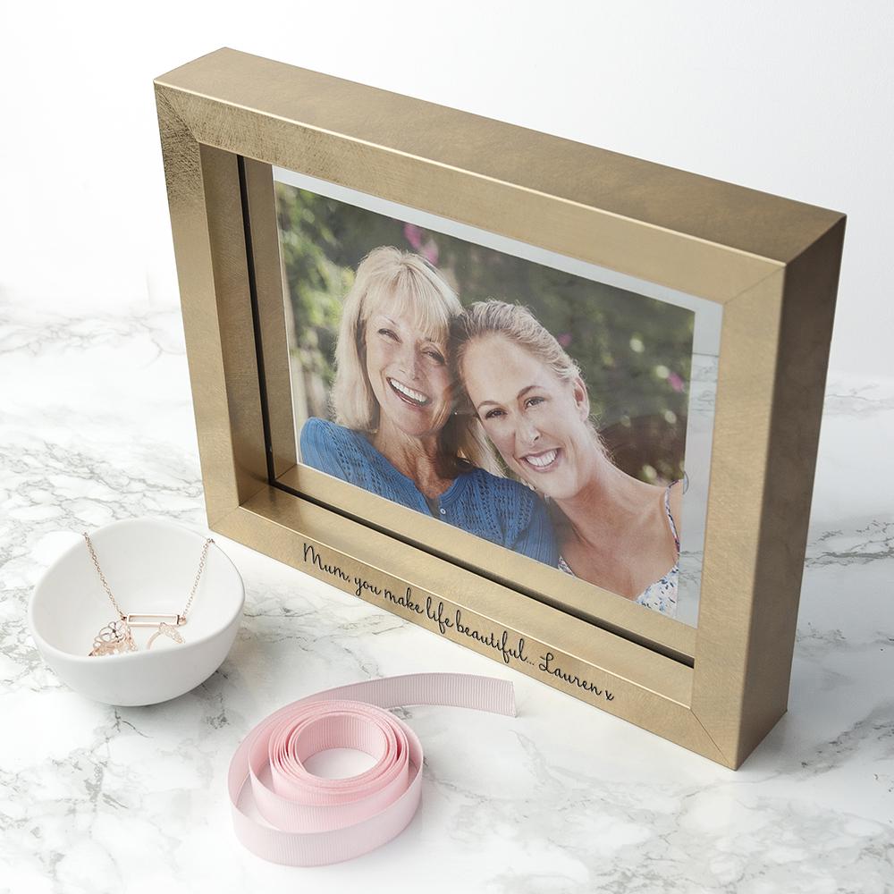 Personalised Metallic Photo Frame Photo Frame Treat 