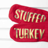 Personalised Crimson & Gold Christmas Day Socks Socks Treat 
