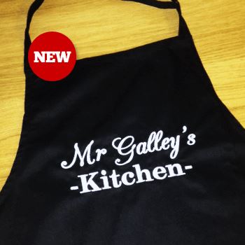 Personalised Embroidered Apron