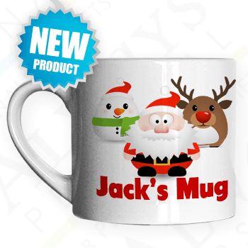 Personalised children's Christmas Mug 