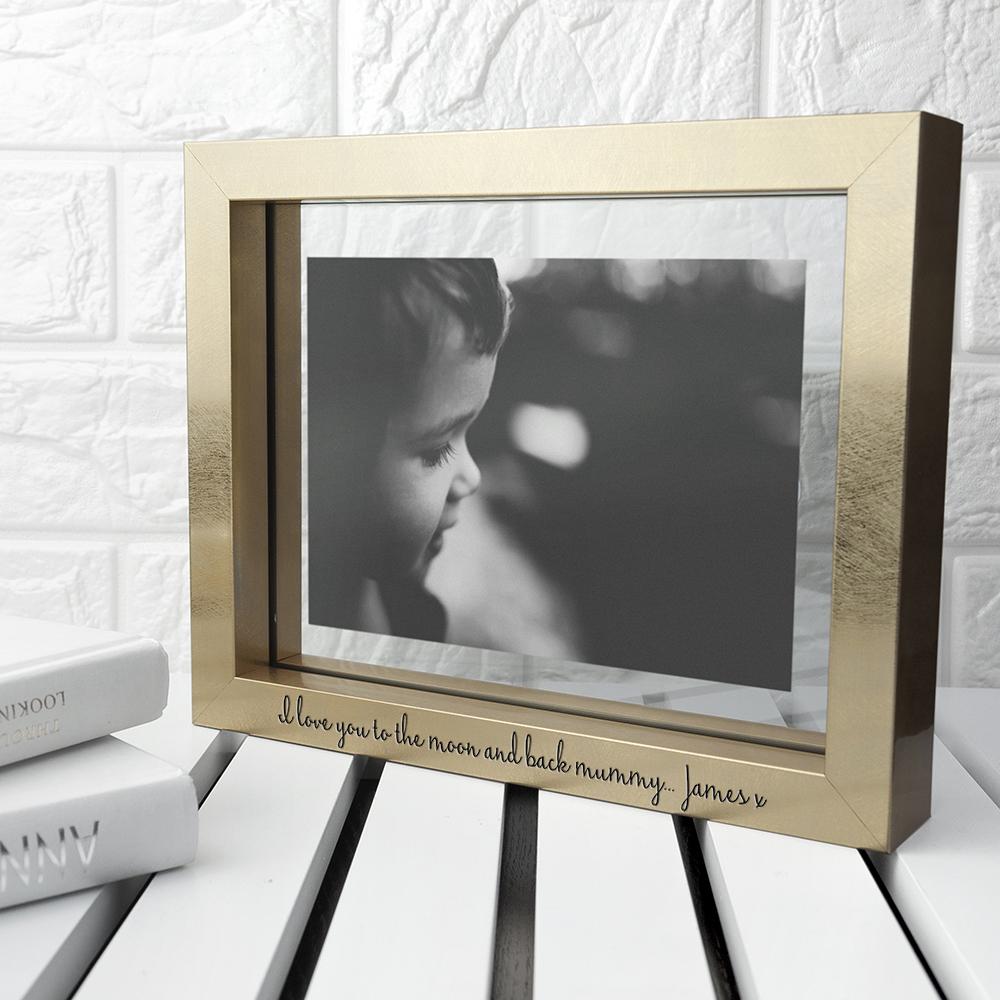 Personalised Metallic Photo Frame Photo Frame Treat 
