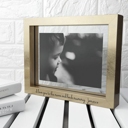 Personalised Metallic Photo Frame Photo Frame Treat 