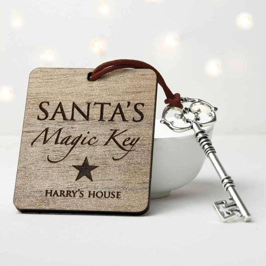 Personalised Santa's Magic Key Accessories Treat 