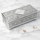Personalised Silver Trinket Box Box Treat 