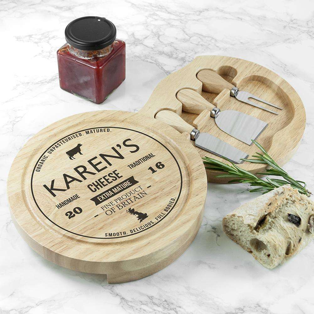 Traditional Brand Cheese Board Set Chopping Board Treat 